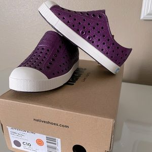 Native Jefferson Bling- cosmic purple and white 10c